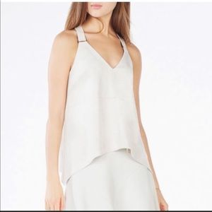 Suede Tank by BCBGMaxazaria